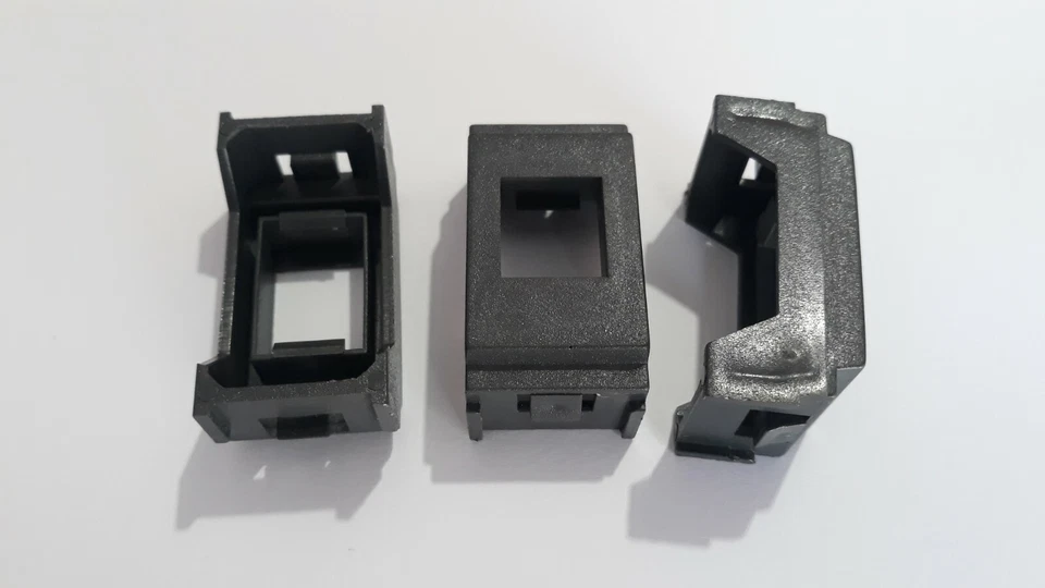 presa di rete dati rj45 compatibile vimar idea nero internet ethernet C.6,6a,7,8 - Immagine 2 di 3