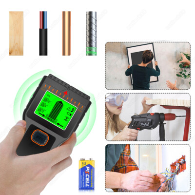 5 In1 Stud Finder Metalldetektor Leitungssucher Kabelfinder Metall WandScanner.