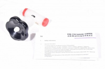 EM-TECHNIK 5A100G0638PVFP, Nadelventil DN06 G3/8 - NEU