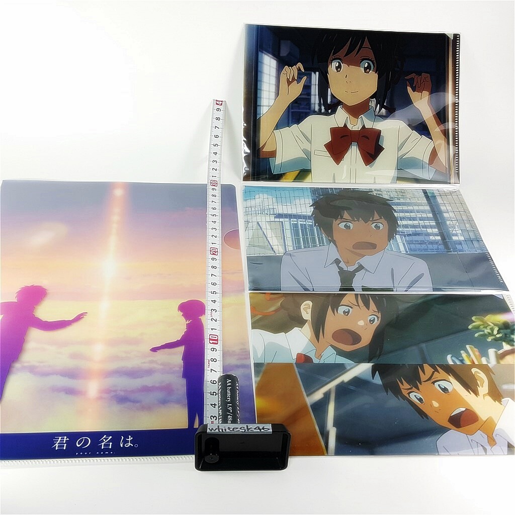 Your Name Kimi no Na wa Clear File Set From Japan | eBay
