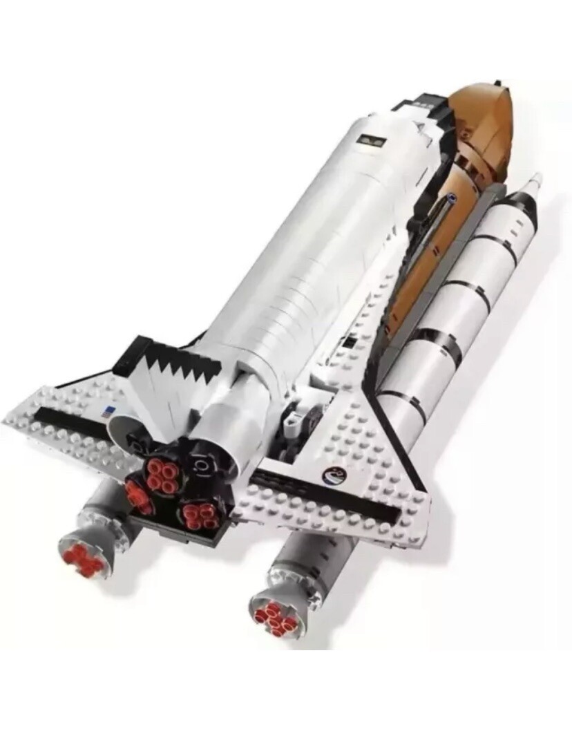 NEW DIY Space Shuttle Expedition Model Building Blocks Gift Set - Main Image