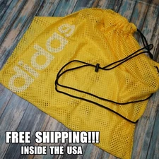 NEW! LIMITED EDITION XL ADIDAS MESH EQUIPMENT YELLOW TOTE #430
