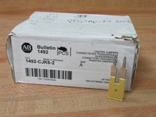 Allen Bradley 1492-CJK6-2 Plug In Center Jumper Pack of 46 