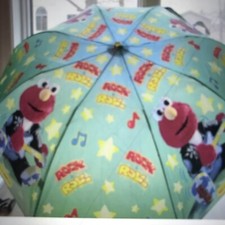 Sesame Street Rock  n Roll Elmo Umbrella NWT Super Cute
