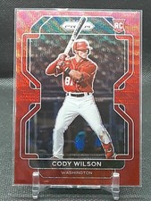 CODY WILSON 2022 PRIZM RED WAVE PRIZM #81/99 NATIONALS