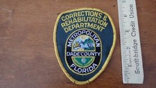 VINTAGE CORRECTIONS REHABILITATION DADE Florida OBSOLETE SHOULDER  PATCH BX M 3