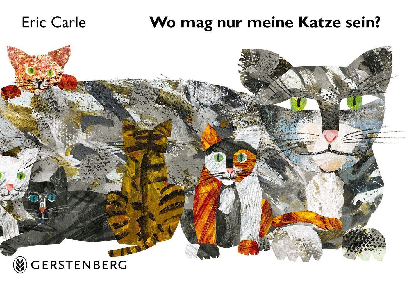 Thumbnail - Wo Mag Nur Meine Katze Sein? Eric Carle Buch 26 S. Deutsch 2015
