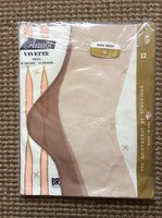 Vintage Aristoc Vivette Seamed Stockings Rose Beige Foot Size 9 Vintage Aristoc Vivette Seamed Stockings Rose Beige Foot Size 9