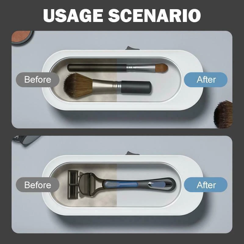 Ultrasonic Jewelry Cleaner Denture Glass Watch Ring Bath Tank Cleaning Machine