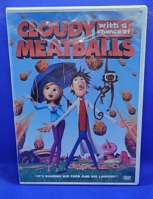 Cloudy With a Chance of Meatballs (DVD, 2010) NEW