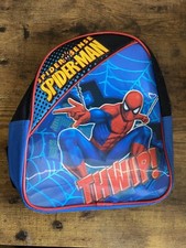 Marvel Spider-Man Backpack Spider Sense Kids Youth Boys Girls 100 Polyester