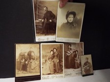 Salvation Army - 11 Original Photograph Cabinet Cards - Boston- William Booth