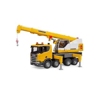 Bruder 03571 Scania Super 560R Liebherr Crane Truck w/ Light & Sound
