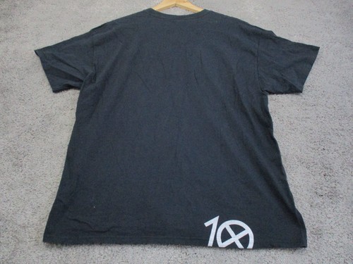 10 Deep T Shirt XL Short Sleeve Cotton Round Neck Polo Logo USA Made Graphic - Picture 10 of 10
