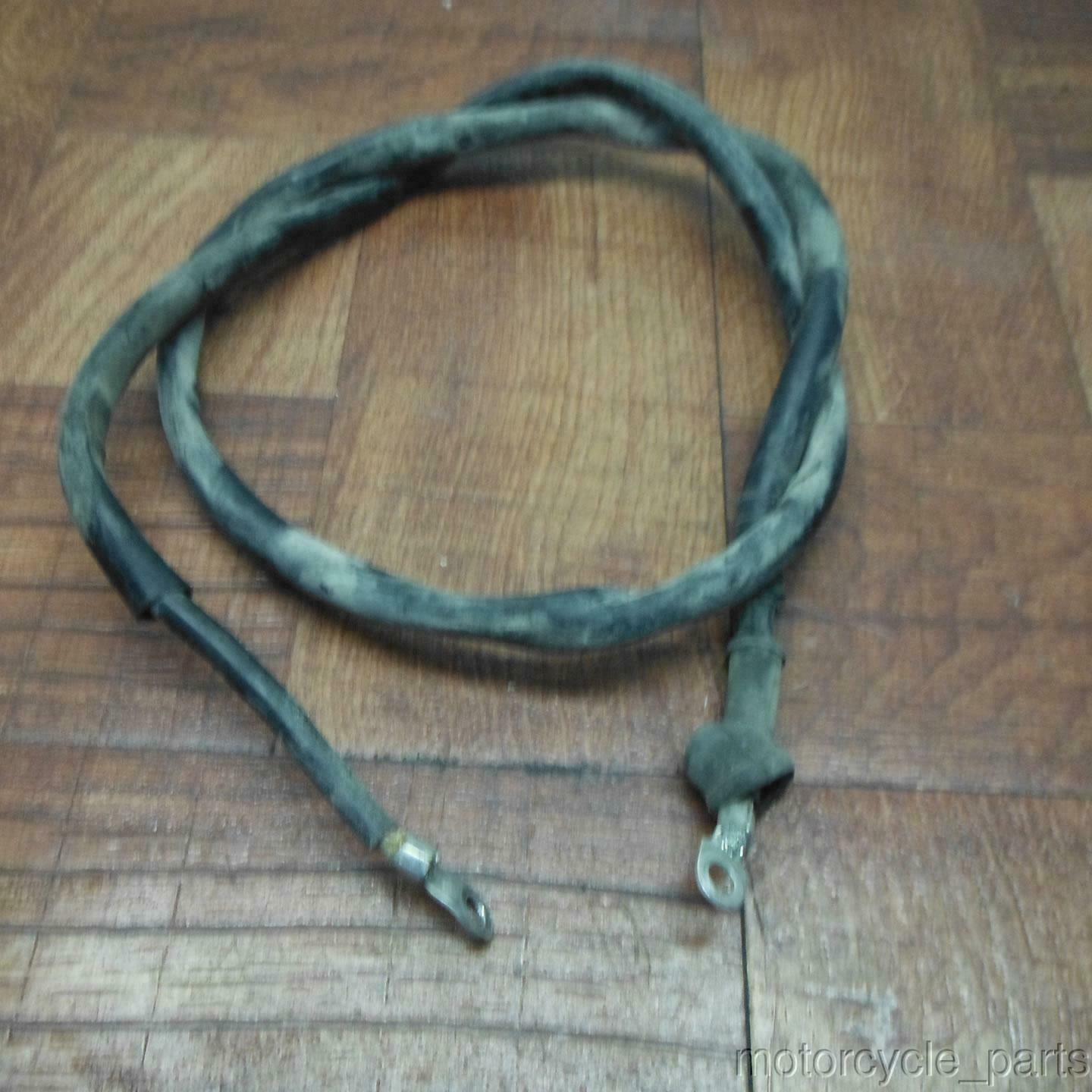 0710 yamaha v star 1300 NEGATIVE BATTERY CABLE GROUND WIRE 3D882116