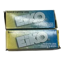 Lot of 2 Eiko 15T7N-130V Light Bulbs