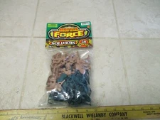 VTG NOS Battle Force Jaru Toys Plastic Army Men Toy Soldiers Figures Bag 90's