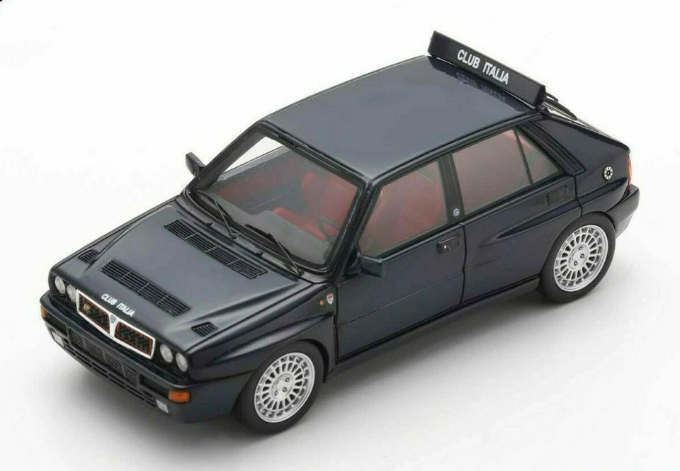 MODELLINO AUTO 1:43 SPARK LANCIA DELTA HF 1992 NERO MODELLISMO STATICO DIE CAST - Immagine 4 di 4