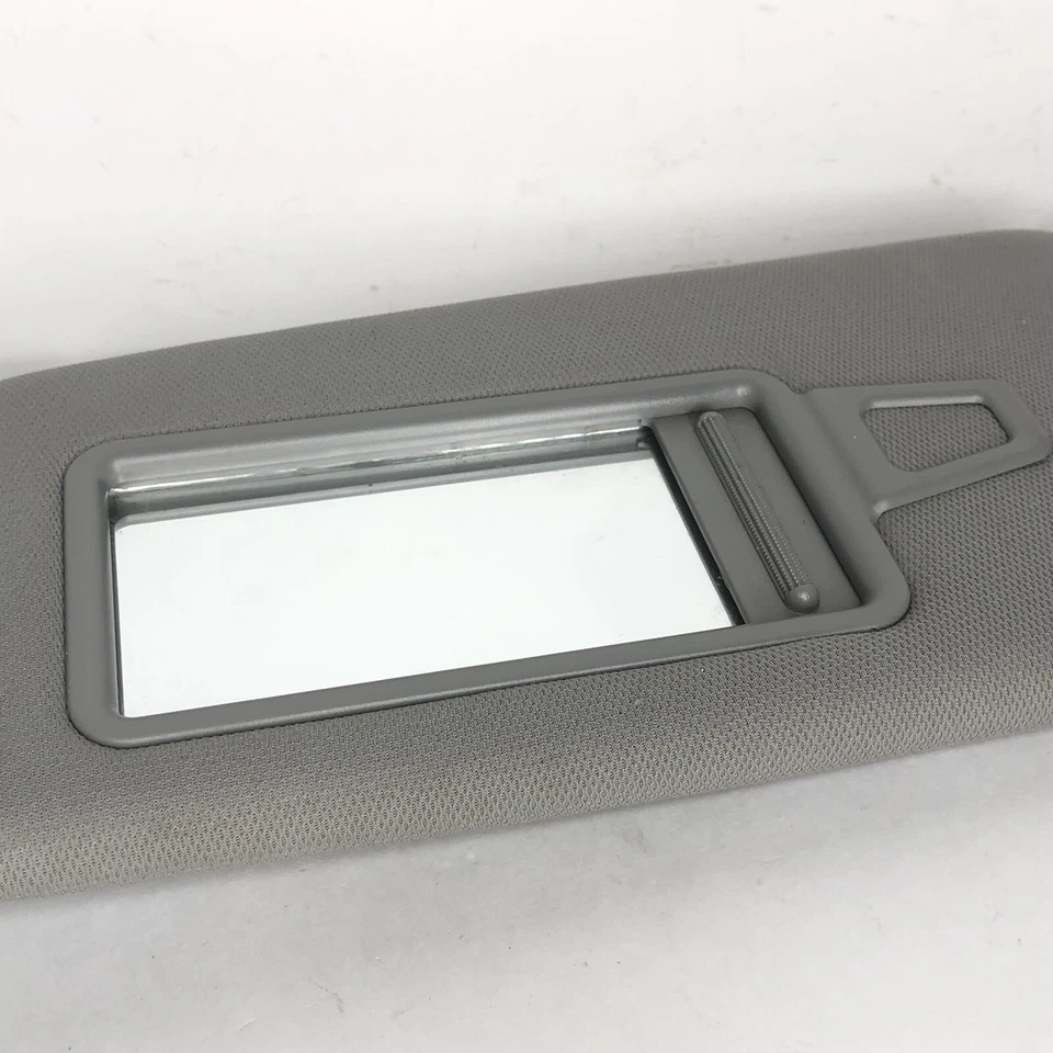 2011-2016 Kia Optima Left Driver Side Sun Visor Sunvisor Cloth Mirror Gray OEM - Image 4 of 4