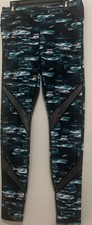 FABLETICS Women s Legging Jeannette Green Black Size S PreOwned