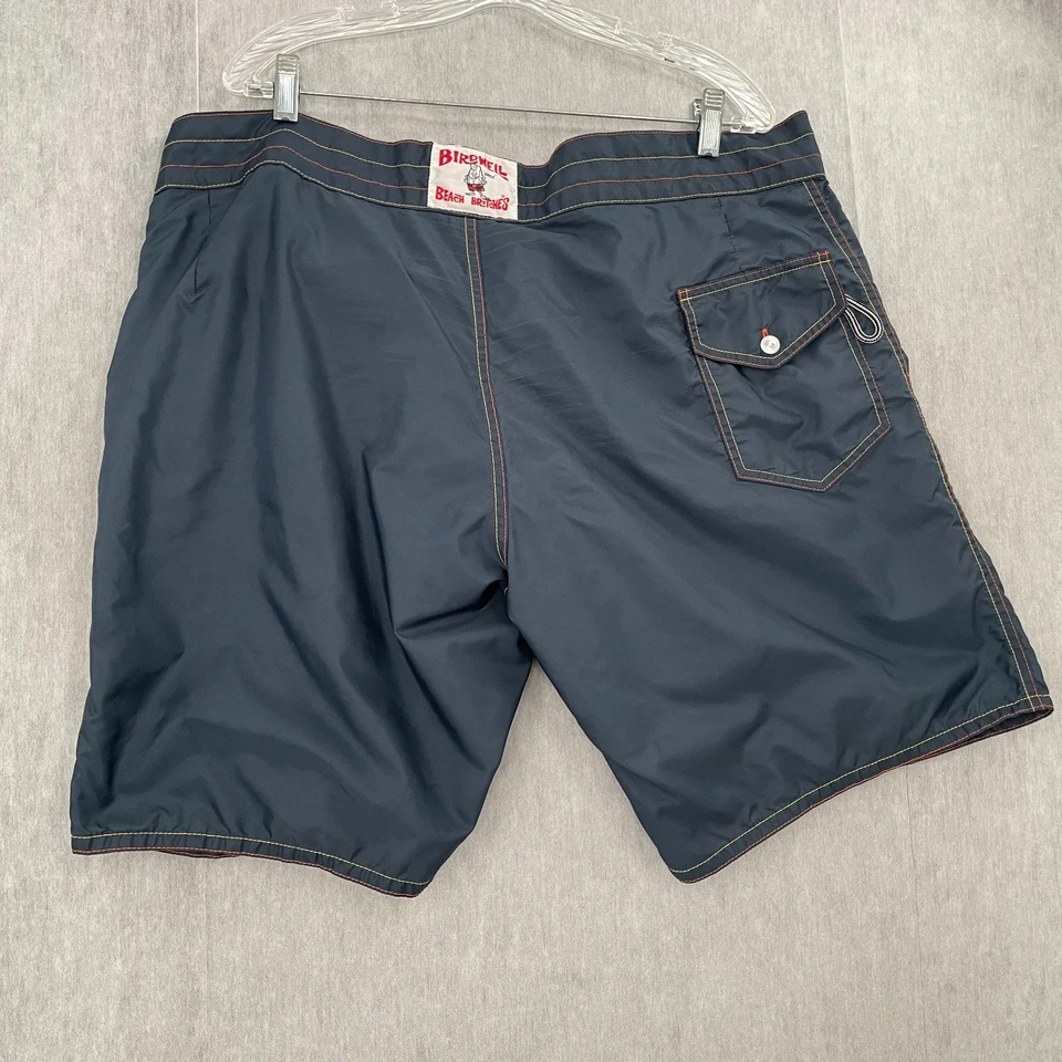 VINTAGE Birdwell Beach Britches Pantalones Cortos Adulto 41 Azul Tabla de Surf Bañador Para Hombres Foto 2 de 4