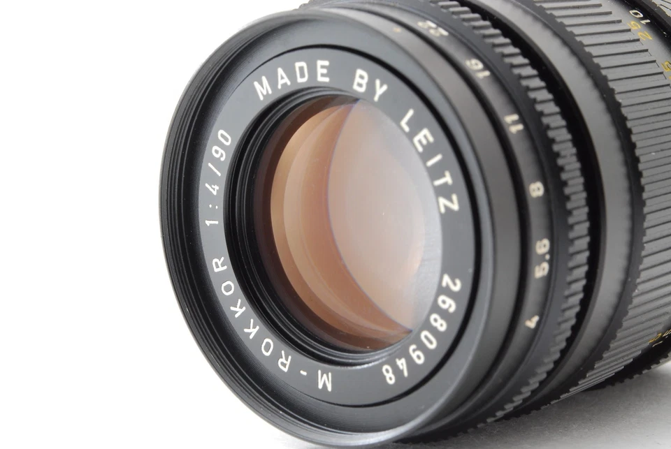 [NEAR MINT] Minolta M-Rokkor 90mm F4 Lens Leica M Mount Made by Leitz From JAPAN - Image 4 of 4