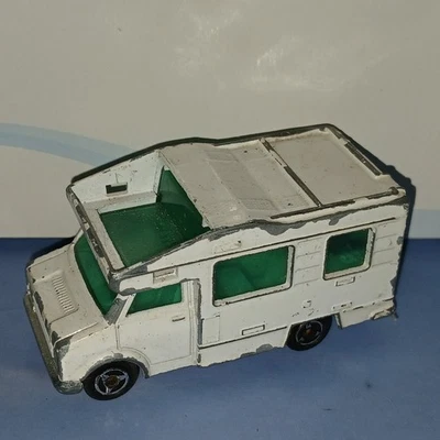 MAJORETTE camping car FOURGON food truck 224 259 1/67 à transformer restaurer - Photo 1/4