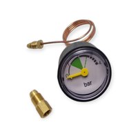 Junkers 8717208061 Manometer Mit Kapillarrohr 0-4 Bar Ex 8717208054 FÜR Zwe 24-3