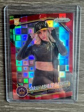 2025 Panini Prizm WNBA Sarah Ashlee Barker Variation Red Pandora Rookie /199