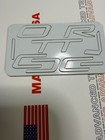 GLOSS OFF-WHITE C5 Corvette Dash Plastic Lettering 1997 - 2004 Base & Z06