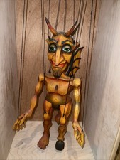 Handcrafted Czech Marionette Limited Edition: Demonic Vampire