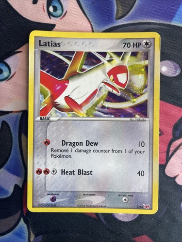 Pokémon TCG Latias 4/10 EX Trainer Kit Latias & Latios Holo MP EX-Era Card
