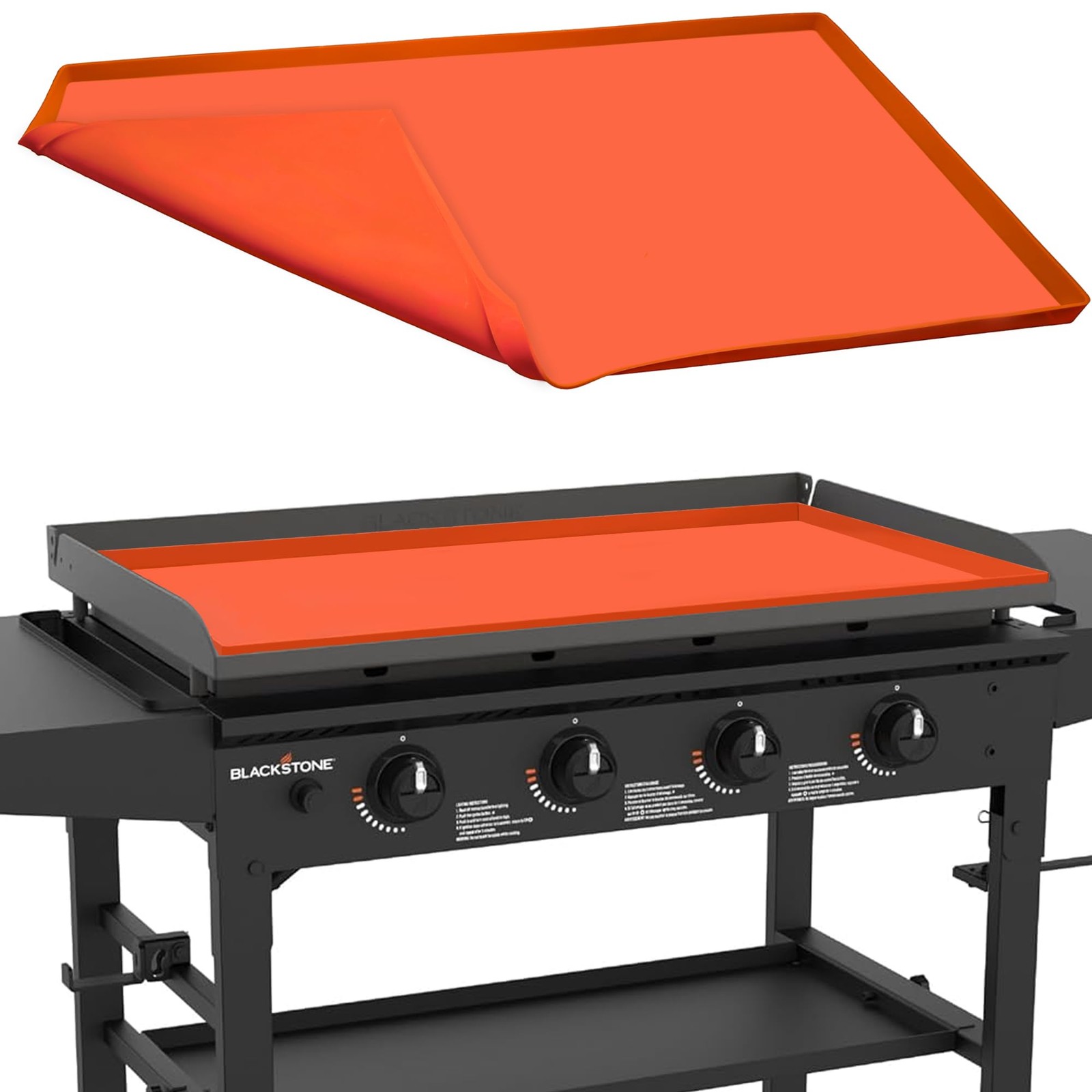 36" Premium Silicone Griddle Mat for Blackstone 36 Inch Grill, Heavy Duty Food