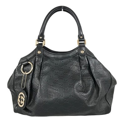 GUCCI Gucci Sima Sukey 211944 Leather Tote bag