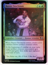 Baxter Stockman (FOIL) 0139 Teenage Mutant Ninja Turtles Magic: The Gathering NM