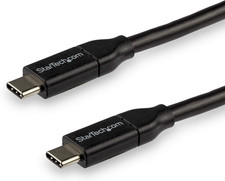 Startech 10Ft 3M USB-C Fast Charging Cable, Charge Sync, 100W 5A PD, USB-I