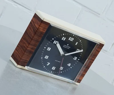 edle Junghans electronic ATO - MAT Wanduhr Uhr elektronechanisch W. 723 Lic. Ato - Bild 1 von 4