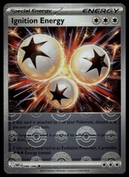Ignition Energy (Poke Ball Pattern) 086/086 Scarlet & Violet: White Flare