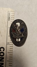 Boy Scout Eagle Lapel Pin Sterling Silver