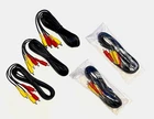 Lot of 5 Original NES Nintendo Vintage AV Cable Audio Video Composite OEM PN 208