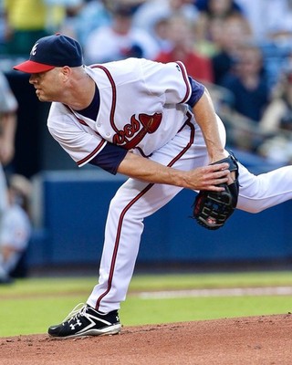 TIM HUDSON 8x10 PHOTO #1 ATLANTA BRAVES WM