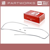 Zierrahmen Frontscheibe FüR Porsche 356 B-T6 C Coupe SET