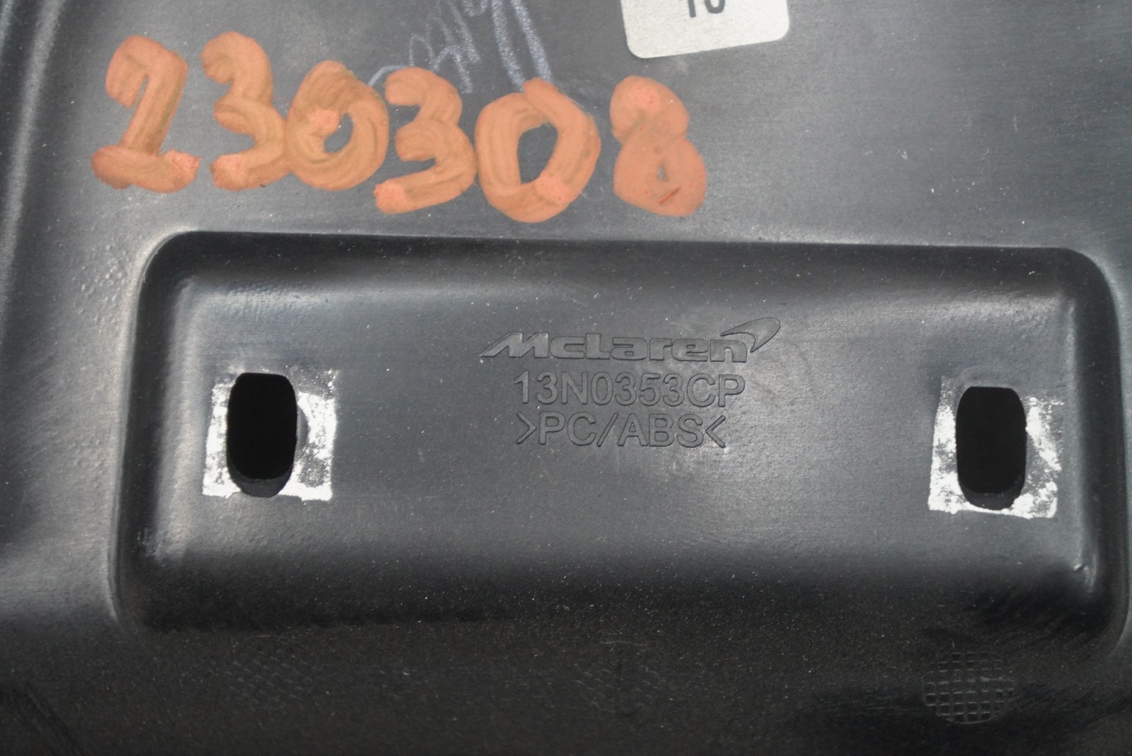 Set Under Lower Dash Trim Cover Panel 11N0161CP 11N2219CP OEM McLaren 570S 2019