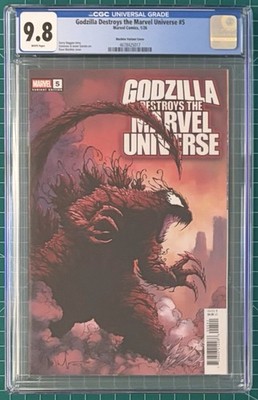 Godzilla Destroys The Marvel Universe #5 CGC 9.8 Wachter Carnage Zilla