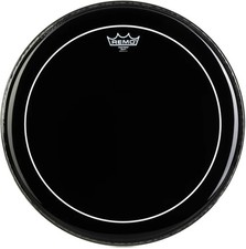 Remo Pinstripe Ebony Bass Drumhead - 18 inches