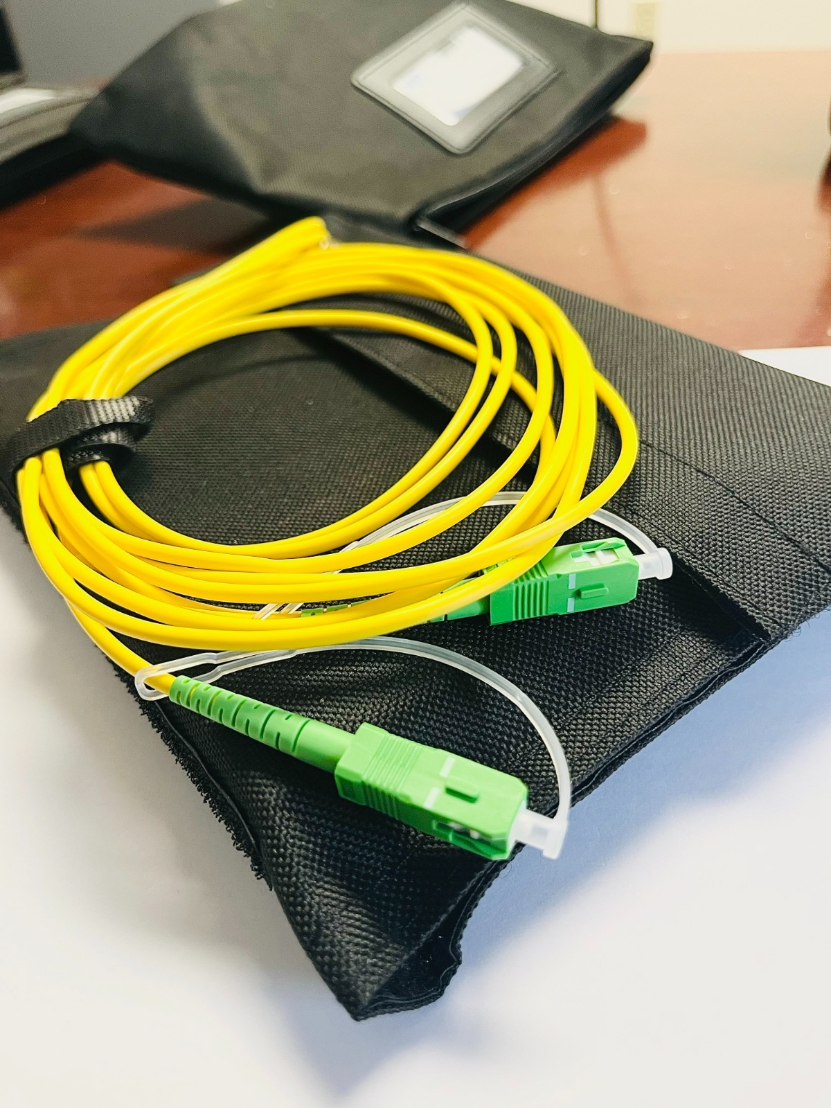 EXFO SPSB-B-1000-88-88 Soft Pulse Suppressor Bag; Singlemode Fiber 9/125, 1000m