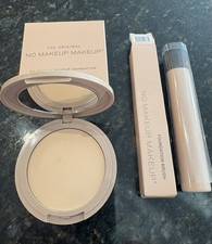 No Makeup Makeup-The Original Foundation- Color- Porcelain With Brush NIB