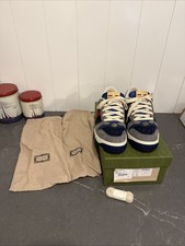 Gucci Men's Screener GG Canvas  Leather, Multi-Blue, US Men  s 10.5 Gucci 9.5 