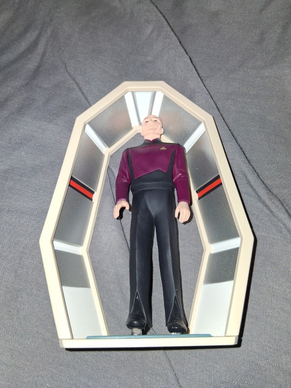 1995 Hallmark Captain Picard Ornament With Box