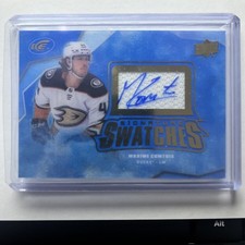 2022-23 Upper Deck Ice Signature Swatches Maxime Comtois #SS-MC